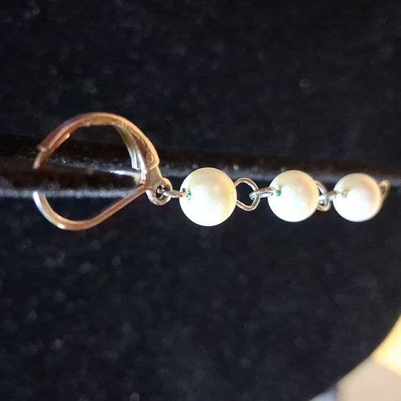 Fun Pearl Drop Earrings - Picture 3 of 3